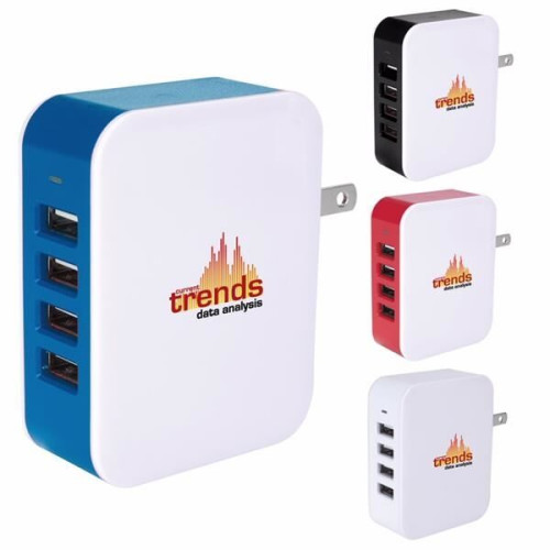 4-Port USB Wall Adapter