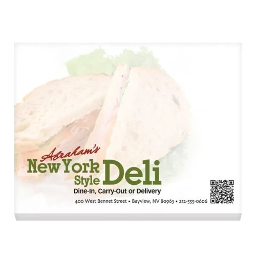 Souvenir® Sticky Note™ 4" x 3" Pad, 100 sheet