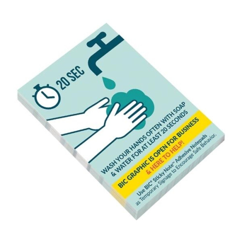 Souvenir® Sticky Note™ 4" x 3" Pad, 100 sheet