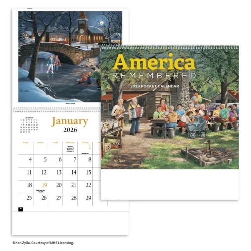 Products America Remembered Pocket Calendar