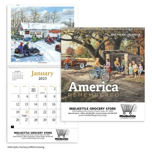Products America Remembered Pocket Calendar