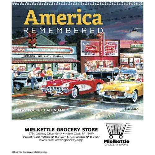 Products America Remembered Pocket Calendar