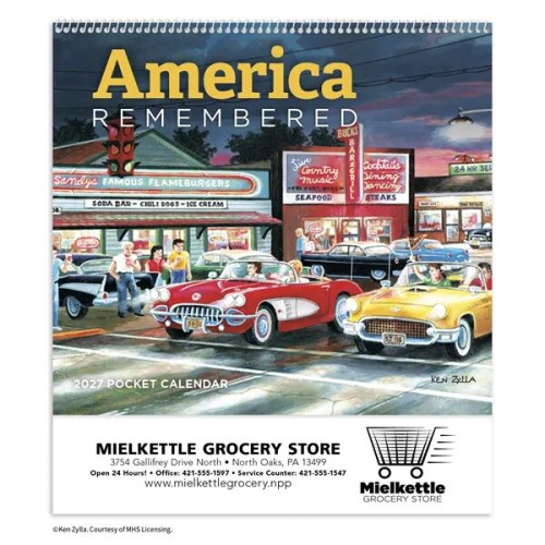 Products America Remembered Pocket Calendar