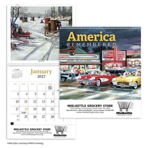 Products America Remembered Pocket Calendar
