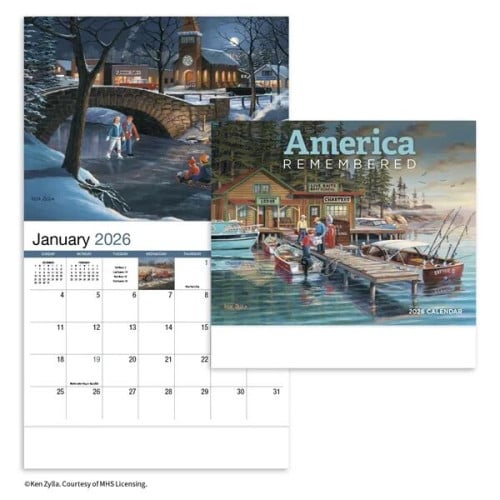 Products America Remembered Appointment Calendar - Stapled