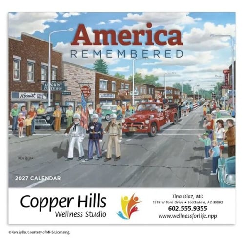 Products America Remembered Appointment Calendar - Stapled