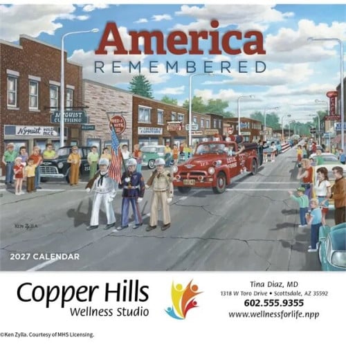 Products America Remembered Appointment Calendar - Stapled