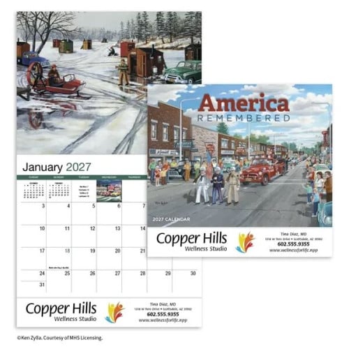 Products America Remembered Appointment Calendar - Stapled