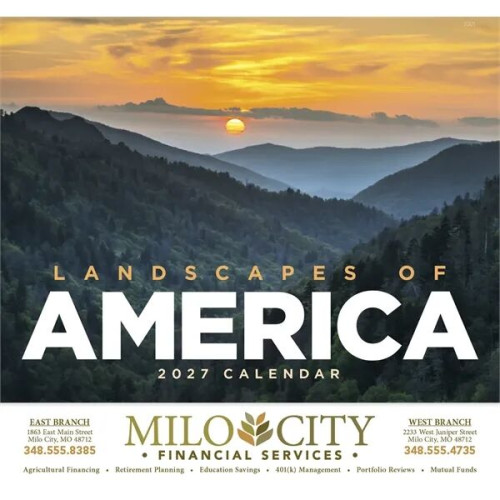 Good Value™ Landscapes of America - Stapled Calendar