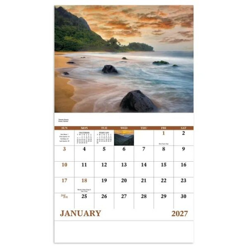Good Value™ Landscapes of America - Stapled Calendar