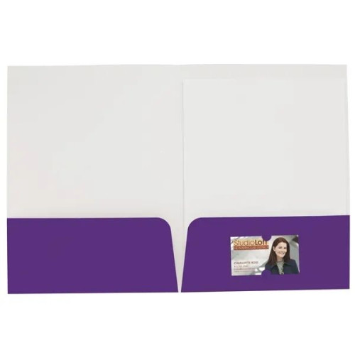 Good Value™ Gloss Paper Folder