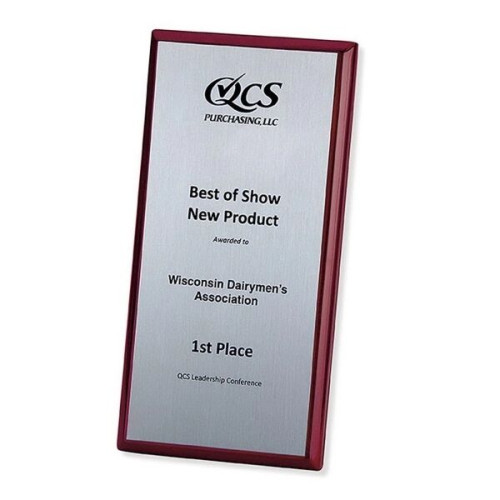 6x12 Connection Plaque - Rosewood