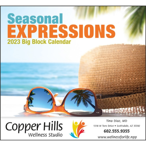 Seasonal Expressions Big Block - Stapled