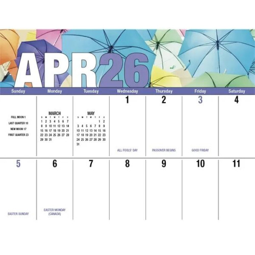 Good Value™ Seasonal Expressions Big Block - Stapled Cale...