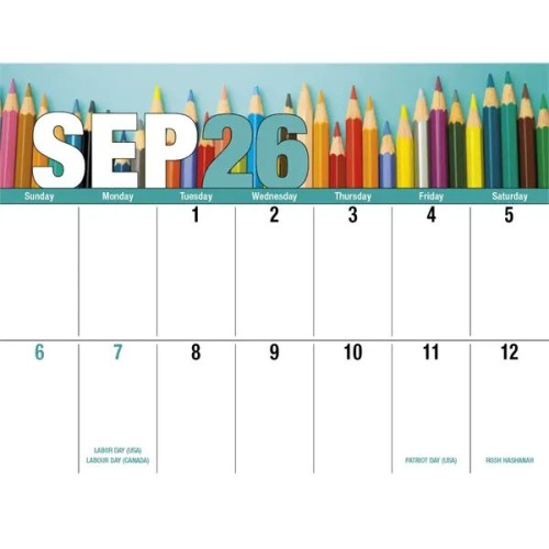 Good Value™ Seasonal Expressions Big Block - Stapled Cale...