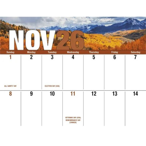 Good Value™ Seasonal Expressions Big Block - Stapled Cale...