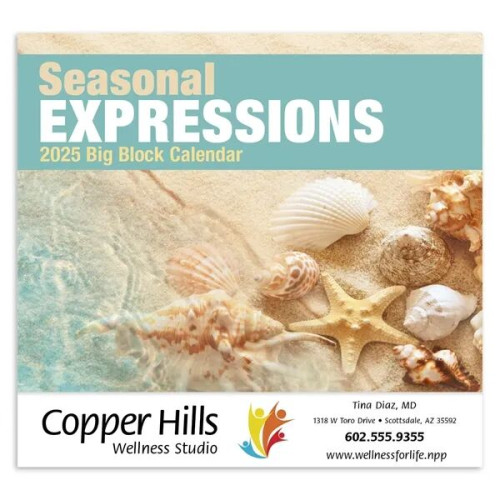 Good Value™ Seasonal Expressions Big Block - Stapled Cale...