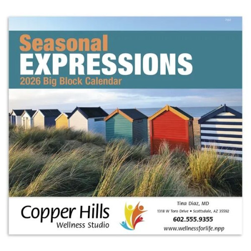 Good Value™ Seasonal Expressions Big Block - Stapled Cale...