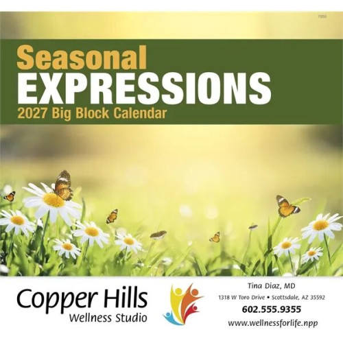 Good Value™ Seasonal Expressions Big Block - Stapled Cale...