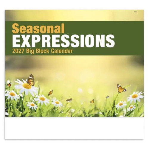 Good Value™ Seasonal Expressions Big Block - Stapled Cale...