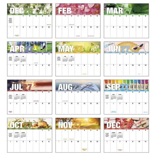 Good Value™ Seasonal Expressions Big Block - Stapled Cale...