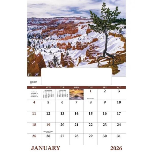 Good Value™ Landscapes of America - Window Calendar