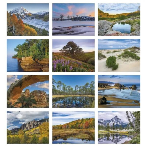 Good Value™ Landscapes of America - Window Calendar