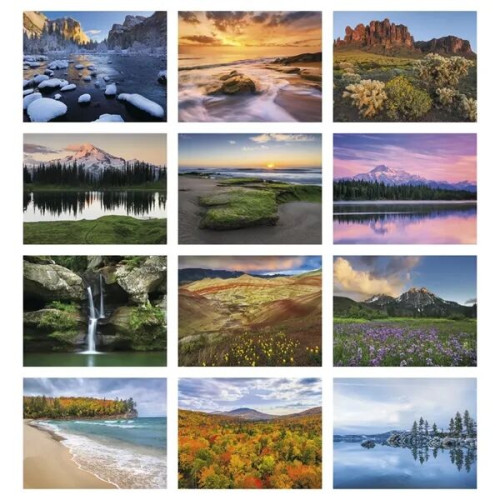 Good Value™ Landscapes of America - Window Calendar