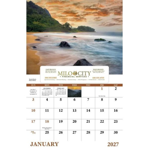 Good Value™ Landscapes of America - Window Calendar