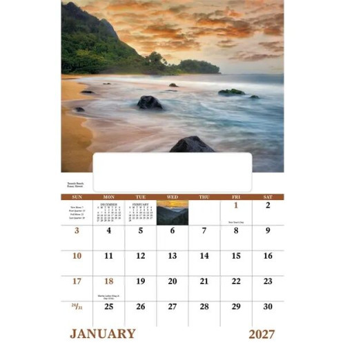Good Value™ Landscapes of America - Window Calendar