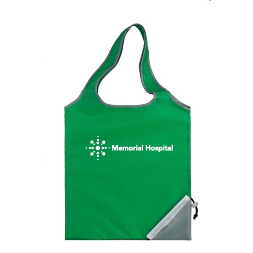 Fold-Up Cinch Corner Tote