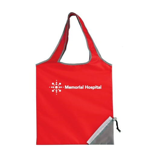 Fold-Up Cinch Corner Tote