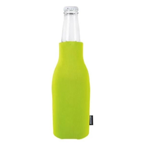 Koozie® Zip-Up Bottle Cooler with Opener