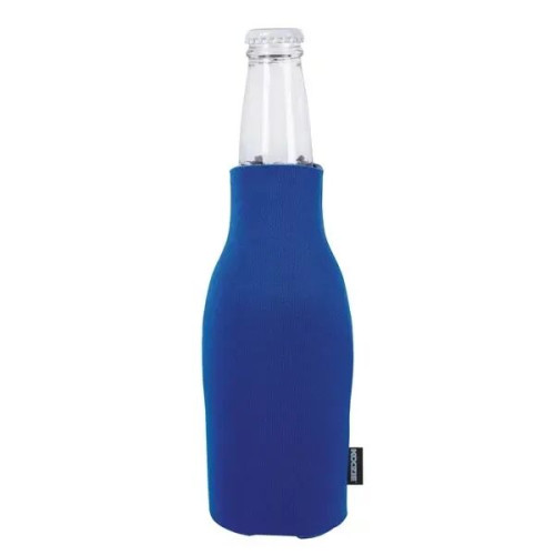 Koozie® Zip-Up Bottle Cooler with Opener