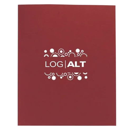 Good Value™ Linen Paper Folder