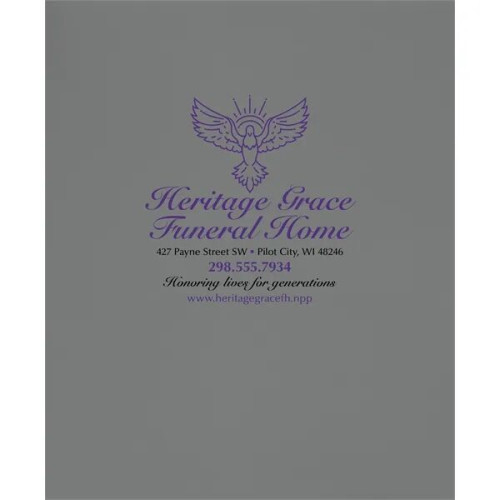 Good Value™ Linen Paper Folder