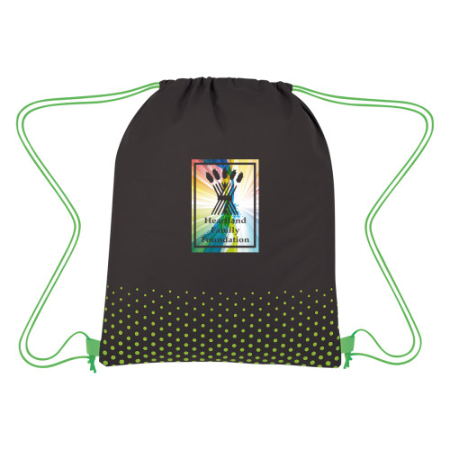 Connect The Dots Non-Woven Drawstring Bag