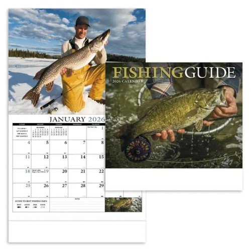 Products Fishing Guide Appointment Calendar - Stapled