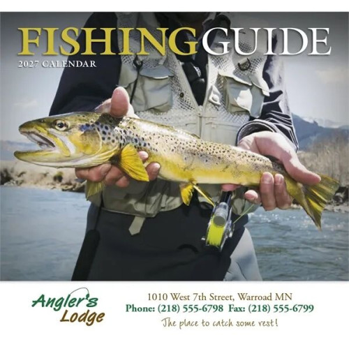 Products Fishing Guide Appointment Calendar - Stapled
