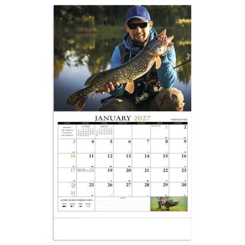 Products Fishing Guide Appointment Calendar - Stapled