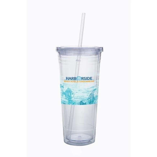 Double Wall Acrylic Tumbler - 24 oz.