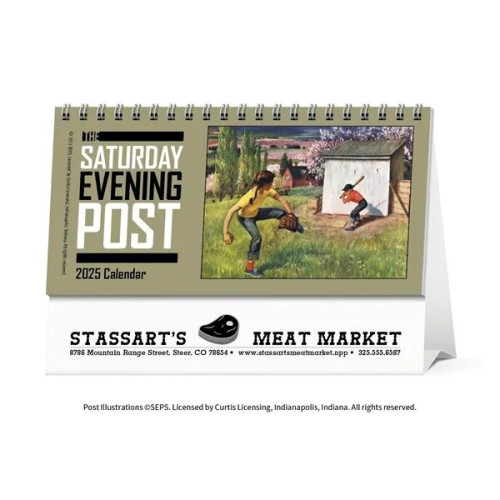 The Saturday Evening Post Desk Calendar