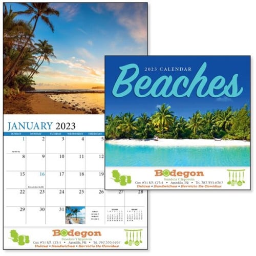 Beaches Appointment Calendar - Stapled