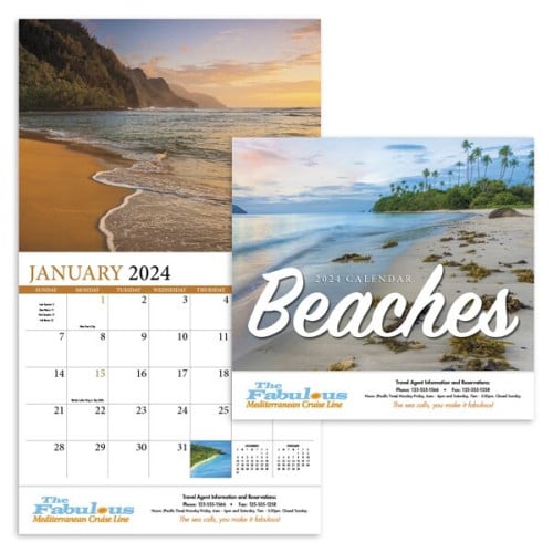 Beaches Appointment Calendar - Stapled