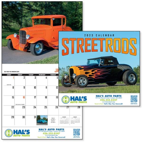 Street Rod Fever Appointment Calendar - Stapled