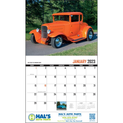 Street Rod Fever Appointment Calendar - Stapled