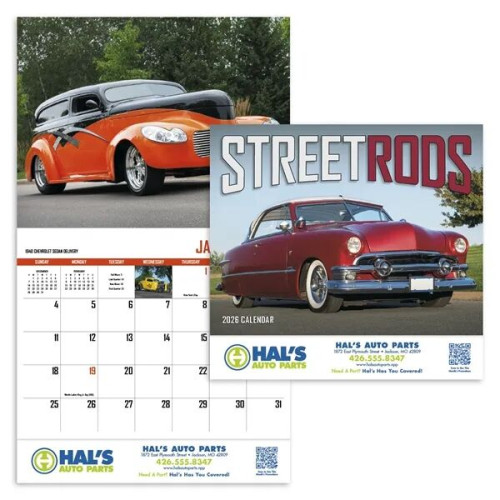 Street Rod Fever Appointment Calendar - Stapled