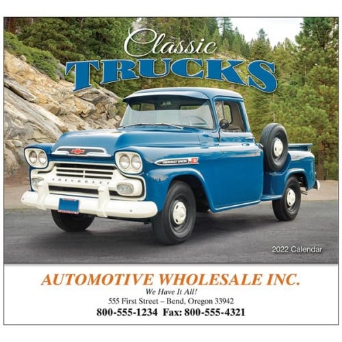 Classic Trucks Appointment Calendar - Stapled