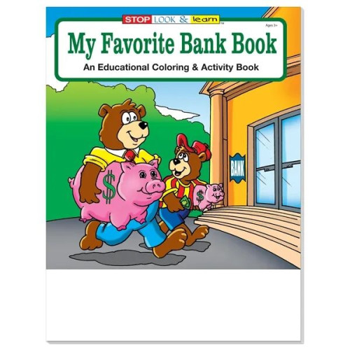 Coloring Book: My Favorite Bank