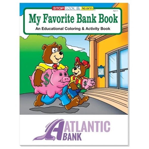 Coloring Book: My Favorite Bank